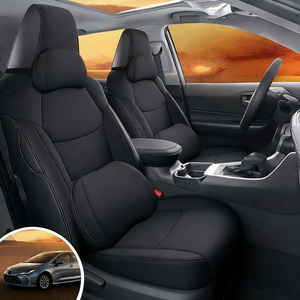 Fundas de Asiento de Coche Transpirables y Resistentes al Desgaste para Toyota <span class=keywords><strong>Corolla</strong></span>, Juego Completo para las Cuatro Estaciones, Precio Bajo al por Mayor - Product Image 1