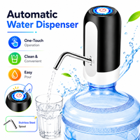 Mini pompe à bouteille d'eau portable USB chargeant le distributeur d'eau électrique automatique interrupteur automatique presse à eau