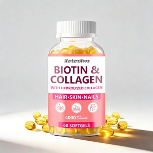 Exportation transfrontalière du nouveau produit BIOTINE & COLLAGÈNE, 60 gélules molles, complément alimentaire - Product Image 4