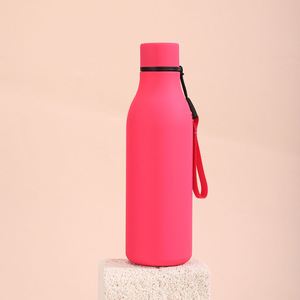 Classic American Outdoor Vacuum <b>Bottle</b>, Narrow Stainless Cup with Rope for Mountain Climbing Sports - Product Image 3