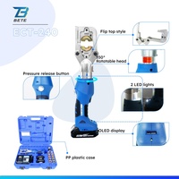 Herramientas Hidráulicas de Corte y Prensado de Cables Eléctricas Mini 6T a Batería ECT-240