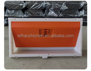 Promotion : Grille <span class=keywords><strong>d</strong></span>'aération murale noire en plastique technique et PVC pour fermes avicoles, garantie 1 an - Product Image 3
