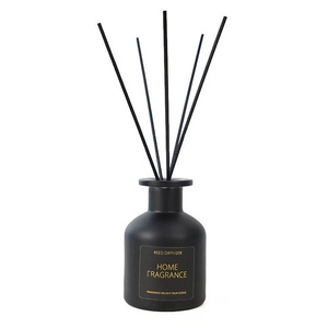 Sang Trọng Nhà Hương Thơm Cho Reed Khuếch Tán Với Thiết Kế Mới Màu Đen Chai Thủy Tinh Hương Thơm Độc Đáo Dầu Fireless Khuếch Tán Cho Trang Trí Nội Thất - Product Image 5
