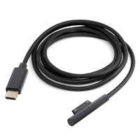 Adaptateur de chargeur cordon de câble de charge rapide alimentation USB C rapide pour Microsoft Surface Pro1/2/3/4/5/6 courant continu