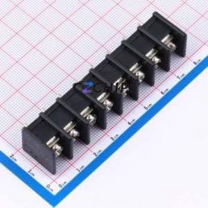 BX-DG10-9.5-8P Barrier Terminal Block Through hole Component (THT),P=9.5mm Connector - Product Image 1