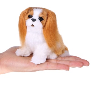 Mô Hình Đồ Chơi Cho Chó Con Chó <span class=keywords><strong>Rottweiler</strong></span> Màu Đen Nhồi Bông Thực Tế Hàng OEM Cao Cấp Tùy Chỉnh - Product Image 3