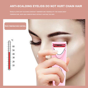 Rizador de Pestañas Eléctrico Profesional, Portátil, Sin Dolor, Diseño Curvo, Larga Duración, Plástico, Uso Rápido para Extensiones de Pestañas - Product Image 4