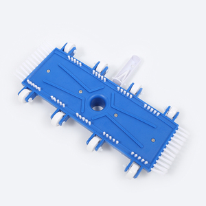 Cabezal de cepillo para aspiradora de piscinas de 4 pulgadas con cerdas laterales, cepillo de cerdas rígidas para limpieza de suelos, para aspiradora de piscinas elevadas inalámbrica - Product Image 5