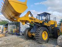 Neuer SDLG L953H Radlader, Weichai WP10H Motor, Energiesparende 5-Tonnen-Lademaschine mit Hoher Bruchkraft für Baumaschinen