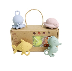 Baignoire personnalisée sans BPA, jouet <span class=keywords><strong>de</strong></span> bain pour bébé, produits personnalisés, jouets flottants en silicone écologiques et éducatifs pour enfants - Product Image 5