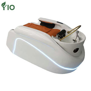 Cama <span class=keywords><strong>de</strong></span> champú eléctrica inteligente completamente automática moderna con sistema <span class=keywords><strong>de</strong></span> circulación <span class=keywords><strong>de</strong></span> <span class=keywords><strong>agua</strong></span> para el cuidado del cuero cabelludo en peluquerías y spas - Product Image 2