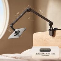 Nouveau support de tablette flexible professionnel FEIXIANG CT19 à bras long, support paresseux étanche en alliage d'aluminium, charge 400G pour téléphone