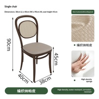 Mobilier de restaurant et de salon de thé d'Asie du Sud-Est : Banquette murale en bois massif, chaises personnalisables pour hôtels et commerces