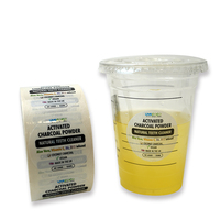Étiquettes adhésives personnalisées en papier PLA, autocollants écologiques avec imprimés, biodégradables, pour emballage alimentaire, 100 pièces