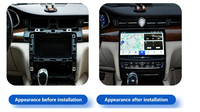 Autoradio 10 pouces pour Maserati Quattroporte 2013-2017, écran tactile vertical Android, navigation multimédia, lecteur CarPlay