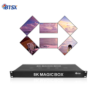 Procesador de Video de Decodificación Ultra HD 1x3, Procesador de Video de Gran Memoria de 64 GB, Efectos Especiales de Borde, Procesador de Empalme Mágico