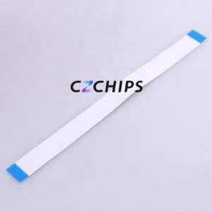 JS10A-14P-200-4-8 FFC Cable (Flexible Flat Cable) P=1mm Connector 14P 1mm 0.3mm Non-Inverting - Product Image 2