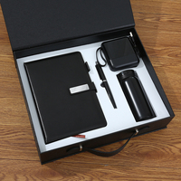 Nouvel ensemble de coffret cadeau pour carnet de notes d'affaires, logo personnalisé, carnet de notes de bureau haut de gamme, coffret cadeau en métal fait main pour les entreprises