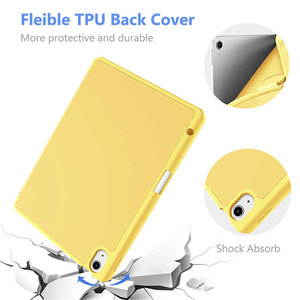Custodia Folio Tri-fold in TPU con Funzione Auto Wake/Sleep e Slot per Penna per <span class=keywords><strong>iPad</strong></span> Air 4/5, Air 11" e Pro 11" - Personalizzazione Logo - Vendita all'Ingrosso - Product Image 4