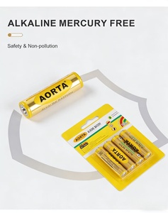Pila Alcalina Seca AA de 1.5V, Desechable, No Recargable, para Relojes, Juguetes y Pequeños Electrodomésticos - Product Image 6