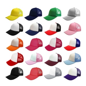 Casquette de baseball trucker ajustable à fermeture snapback, vente en gros d'usine, personnalisable, en coton uni, casquettes de sport 5 panneaux - Product Image 1