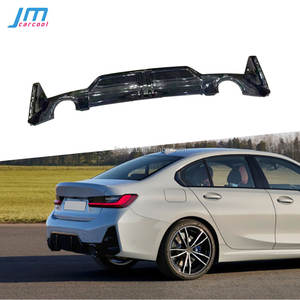 Difusor trasero parachoques barbilla alerón decoración de coche para <span class=keywords><strong>BMW</strong></span> 3 Series G20 G28 LCI <span class=keywords><strong>340</strong></span> <span class=keywords><strong>2023</strong></span> + parachoques trasero labio difusor Bodykit - Product Image 1