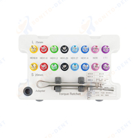 Kit Complet d'Outils Universels de Restauration pour Implants Dentaires Chirurgicaux, Clé Dynamométrique pour Implant 10-70NCM