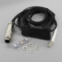 Nouvel amplificateur de fibre optique V-JET (connecteur optique 3 broches mâle) pour imprimante CIJ en série, noir
