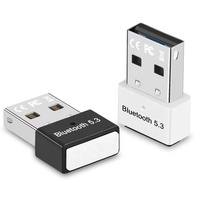 En gros usb dongle BT5.3 usb transmetteur adaptateur pilote gratuit BT récepteur sans fil V5.3 pour ordinateur