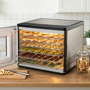 Deshidratador Compacto <span class=keywords><strong>de</strong></span> Alta Resistencia, Ideal para Carne <span class=keywords><strong>de</strong></span> <span class=keywords><strong>Ciervo</strong></span>, 450W <span class=keywords><strong>de</strong></span> Alta Potencia, Calor Máximo <span class=keywords><strong>de</strong></span> 70°C, Temporizador <span class=keywords><strong>de</strong></span> 48 Horas, Máquina para Secar Carne, Fábrica China - Product Image 6