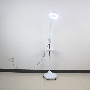 Led Permanent Makeup Floor Lamp With Magnifying Mirror For <b>Nail</b> Art Eyelash <b>Extension</b> Beauty Salon Workbench Light - Product Image 5