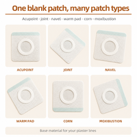 Patch thermique d'été en tissu non tissé Spunlace, patch vierge en plâtre, patch souple et respirant pour points d'acupuncture