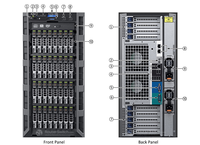 Bel PowerEdge T630 Intel Xeon E5-2630 v4, server menara 4U