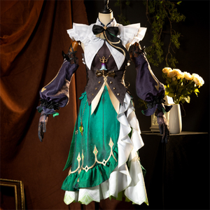 Tenue de cosplay complète pour femme, personnage Emilie de Genshin Impact, style parfumeur, pour Halloween et jeux d'inspiration anime - Meilleures ventes - Product Image 1
