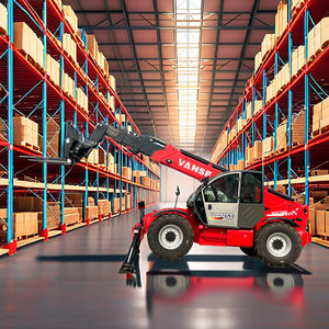 4-पहिया ड्राइव क्यूमिन एपा डीजल इंजन टेलीस्कोपिक हैंडलर 17.6 मीटर बूम 4 टन लोड क्षमता फ्रंट लोडर व्हील लोडर - Product Image 1