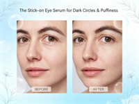 Patchs pour les yeux au saumon à marque privée, éclaircissants, avec PDRN et peptides de collagène roses, pour les cernes