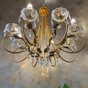 Lustre de haute qualité avec finition dorée pour la maison, l'hôtel, le restaurant et l'éclairage d'événements de mariage - Product Image 4