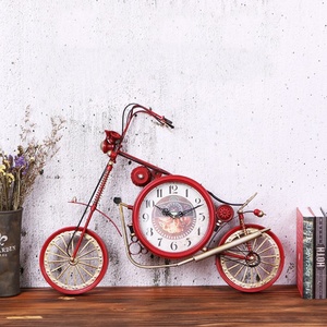 Đồng Hồ Treo Tường Bằng Sắt Mô Hình Xe Máy Harley Hoài Cổ Đồng Hồ Trang Trí Nhà Cửa - Product Image 2