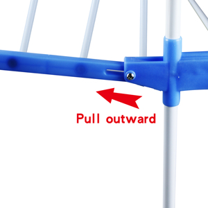 <span class=keywords><strong>2025</strong></span> <span class=keywords><strong>New</strong></span> Multi-Hai Lớp Có Thể Gập Lại Hộ Gia Đình Khô Giá Mở Rộng Với Có Thể Điều Chỉnh Thiết Kế Trong Nhà Và Ngoài Trời Vải Đứng Móc Áo - Product Image 4