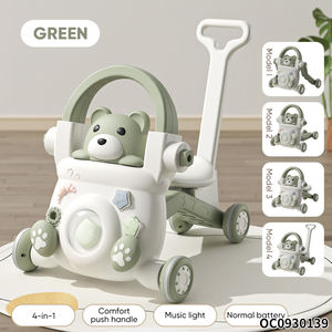 Montessori-Voiture à roulettes avec poignée <span class=keywords><strong>pour</strong></span> <span class=keywords><strong>apprendre</strong></span> à <span class=keywords><strong>marcher</strong></span> à la maison, moderne, 2025 - Product Image 4