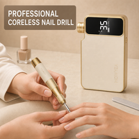 Machine à ongles sans fil Howyea 7800mAh Max 85W, lime à ongles électrique pour usage professionnel en salon de manucure, prise en charge OEM ODM