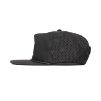 Topi Snapback 5 Panel Semi-Struktur Profil Rendah Tahan Air dengan Logo Patch Karet Kustom TCAP China