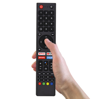 Nouvelle télécommande vocale Bluetooth pour téléviseur CHIQ Fernbedienung avec Netflix YouTube Globoplay Prime Video Boutons de raccourci