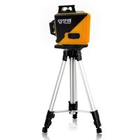 Outil de mesure professionnel industriel à laser vert 4D 16 lignes, autonivelant, rotatif à 360°, haute précision, à tête croisée, au lithium