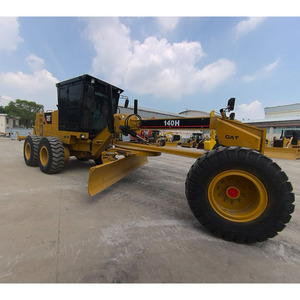 ราคาโรงงาน CAT140K 140H 120H มอเตอร์เกรดเดอร์ มือสอง Caterpillar 140H Cat เกรดเดอร์ สำหรับงานก่อสร้างถนน - Product Image 1