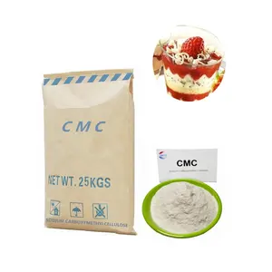 TZKJ Espessador de sorvete de aditivo alimentar CMC Carboximetilcelulose de sódio de qualidade alimentar em China com preço baixo