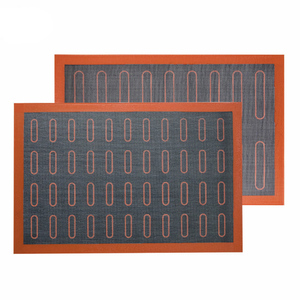 <span class=keywords><strong>Tapis</strong></span> <span class=keywords><strong>de</strong></span> <span class=keywords><strong>cuisson</strong></span> antiadhésif en Silicone <span class=keywords><strong>perforé</strong></span>, grande taille 60x40, Logo personnalisé, revêtement <span class=keywords><strong>de</strong></span> four, noir, 1 pièce - Product Image 6