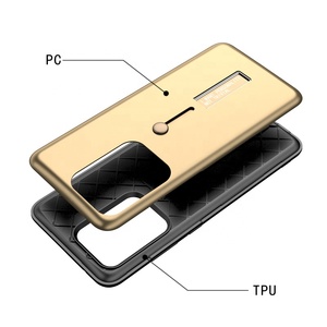 Saiboro nuevo modelo de PC + TPU 2 en 1 híbrido teléfono caso de metal con soporte para <span class=keywords><strong>Samsung</strong></span> galaxy s11/ s11plus - Product Image 5