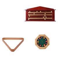 Kit de réparation de queue de billard en plastique avec grattoir à ferrules, outil de pressage, colle et pièces de rechange