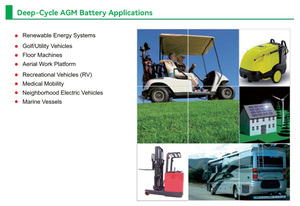 Nouvelle batterie au plomb à Cycle profond VRLA <span class=keywords><strong>KOYAMA</strong></span> 6V 420AH AGM batterie motrice pour fauteuil roulant de machine de stockage d'énergie - Product Image 5